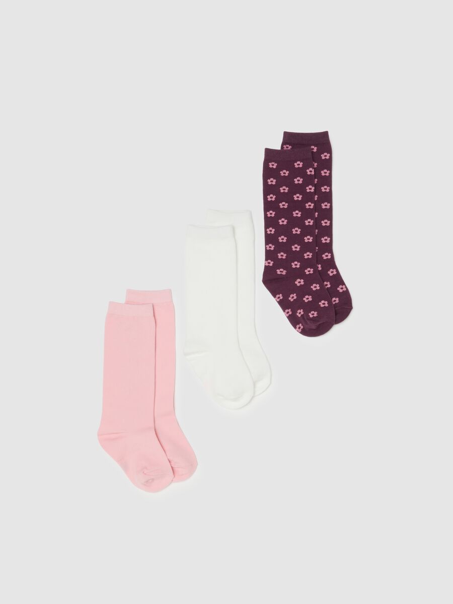 Multicolor Long Sock Tripack_0