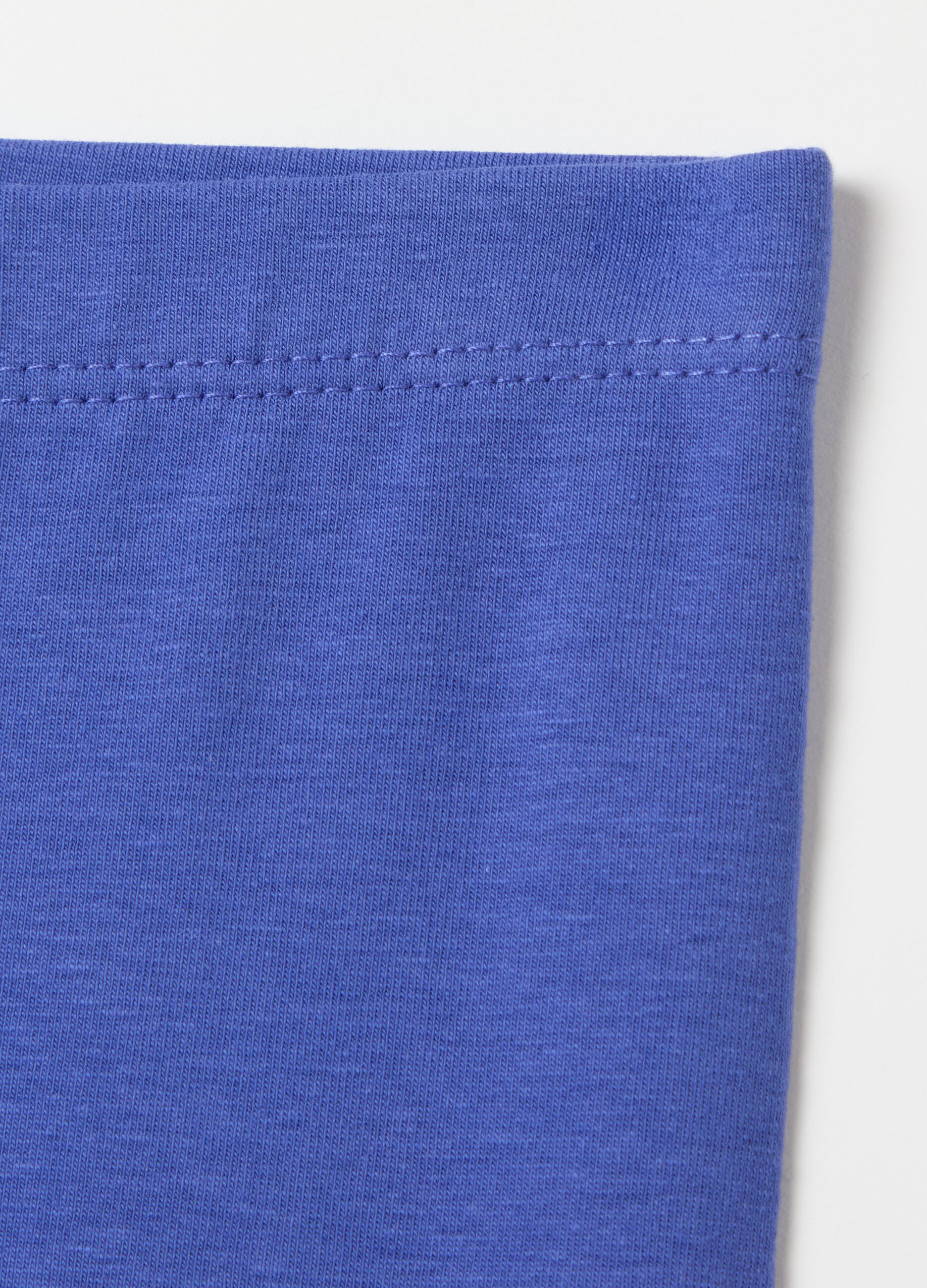 Stretch cotton leggings