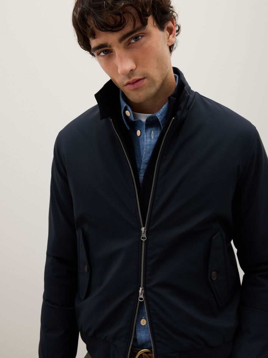 Giacca blu regular fit_2