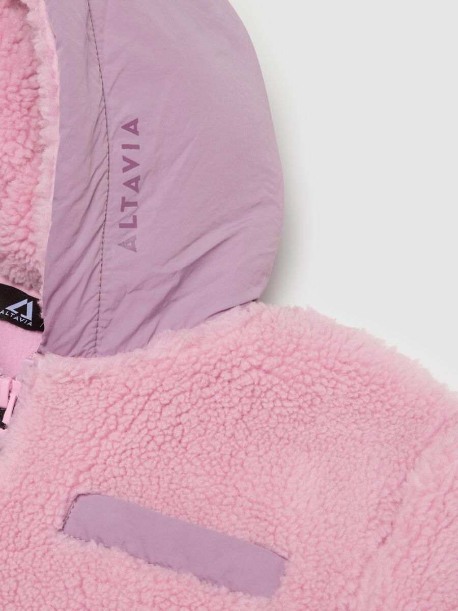 Full Zip Sherpa Jacket ALTAVIA WITH DEBORAH COMPAGNONI_6