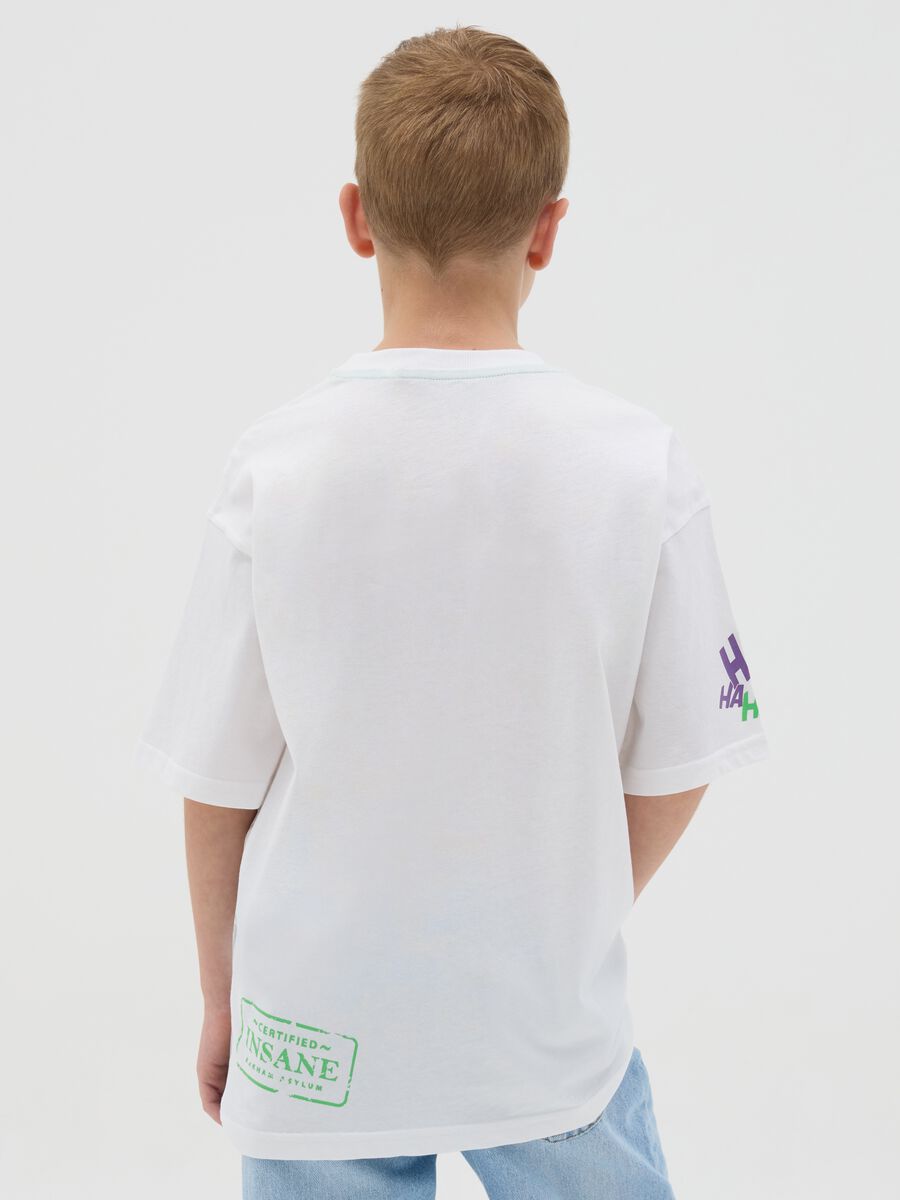 Cotton T-shirt with The Joker print_1