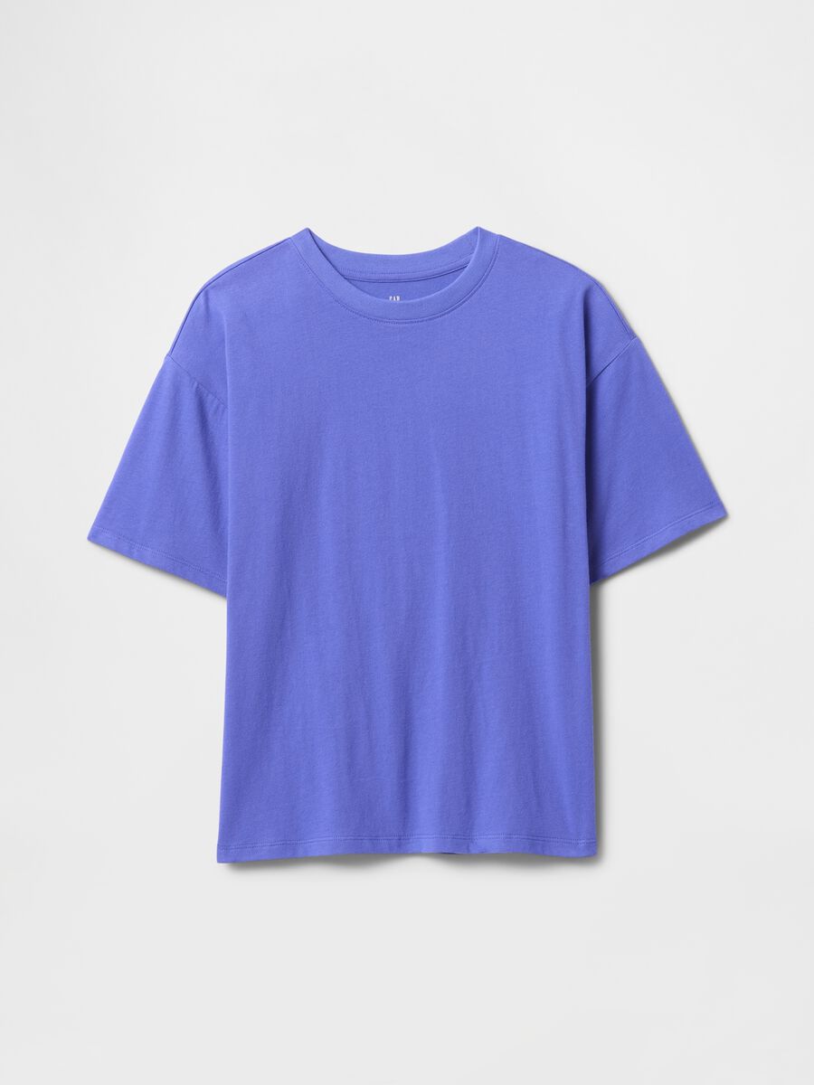 Oversized Unisex Purple T-shirt_0