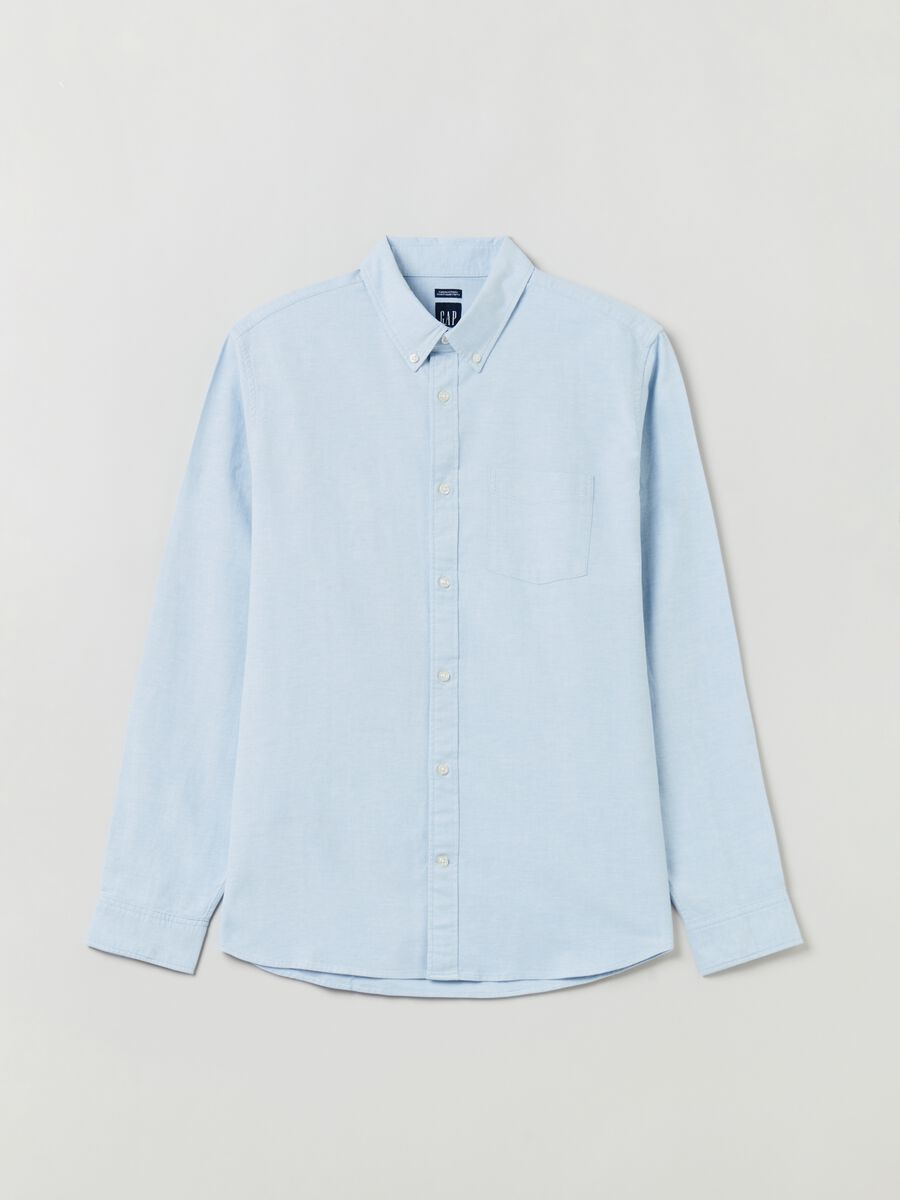 Regular-fit shirt in Oxford cotton_1