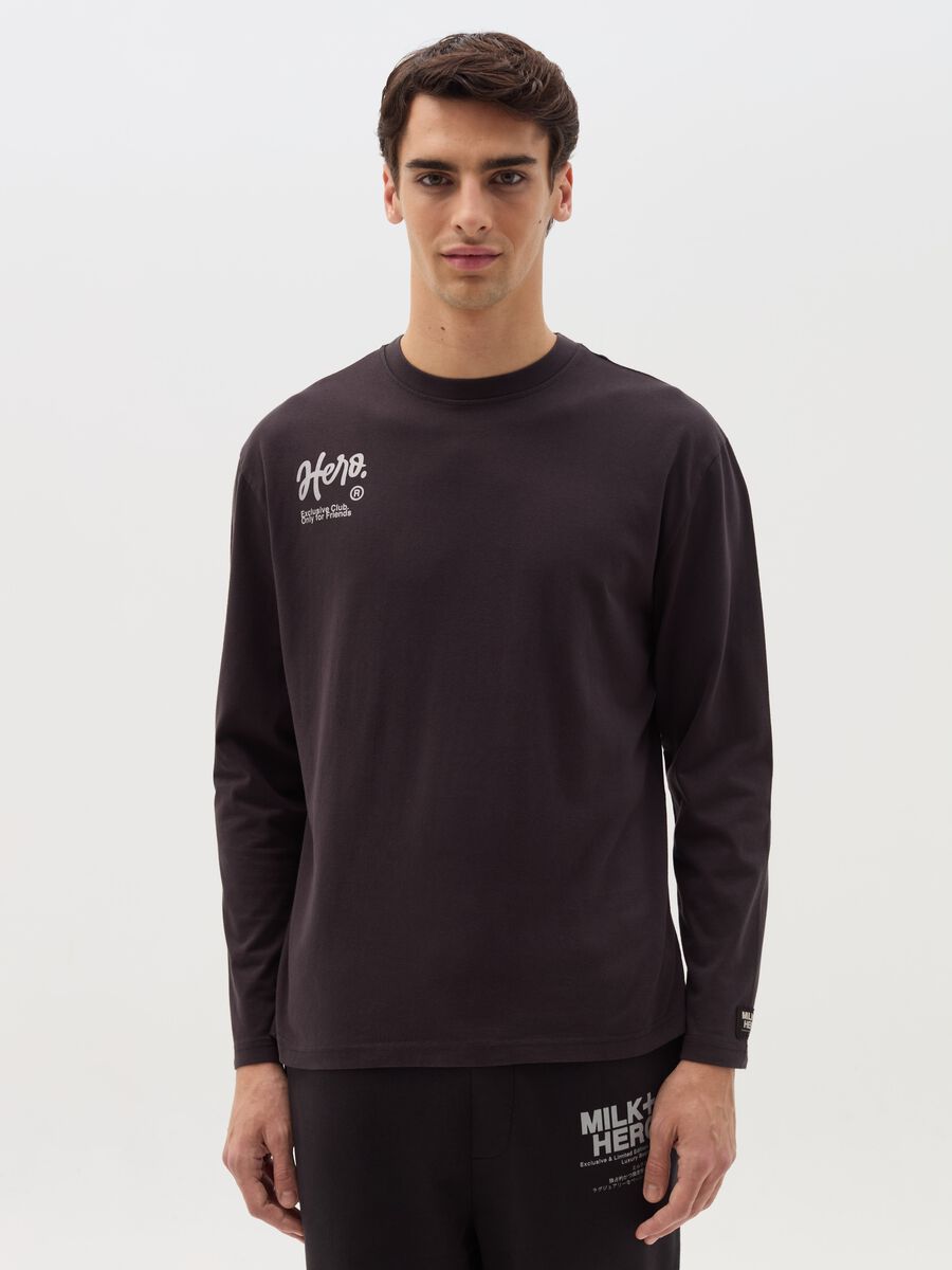 Long-sleeved T-shirt with print_0