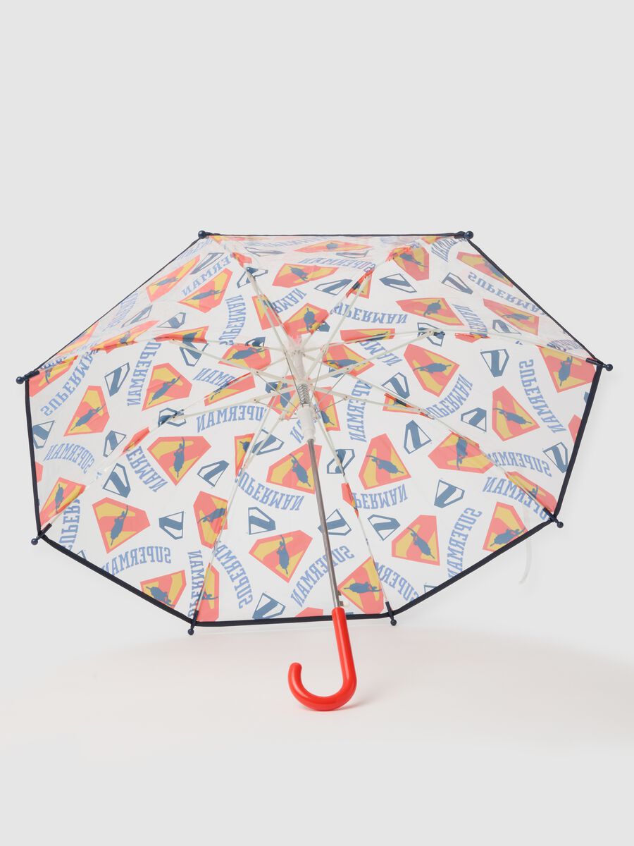 Multi-coloured children's umbrella with SuperMan design_1