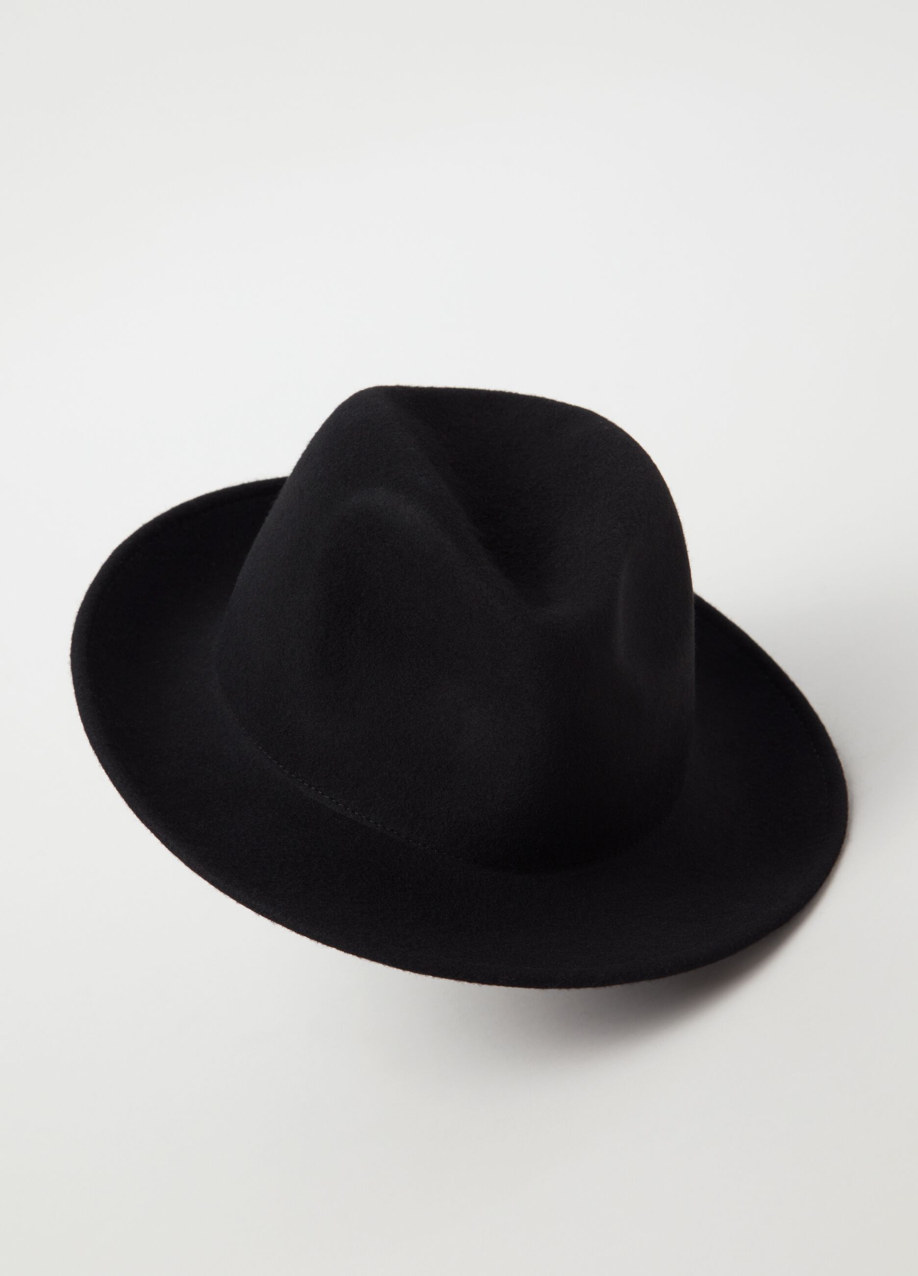 Cappello fedora in lana_2