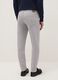 Grey stretch cotton slim fit trousers_2