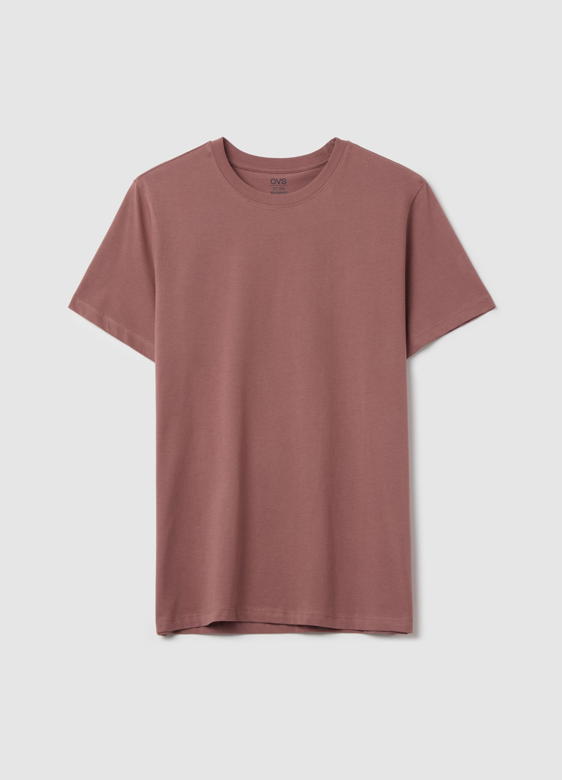 Relaxed-fit T-shirt with round neck