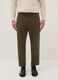 Slim Fit Green Stretch Cotton Chino Trousers_1