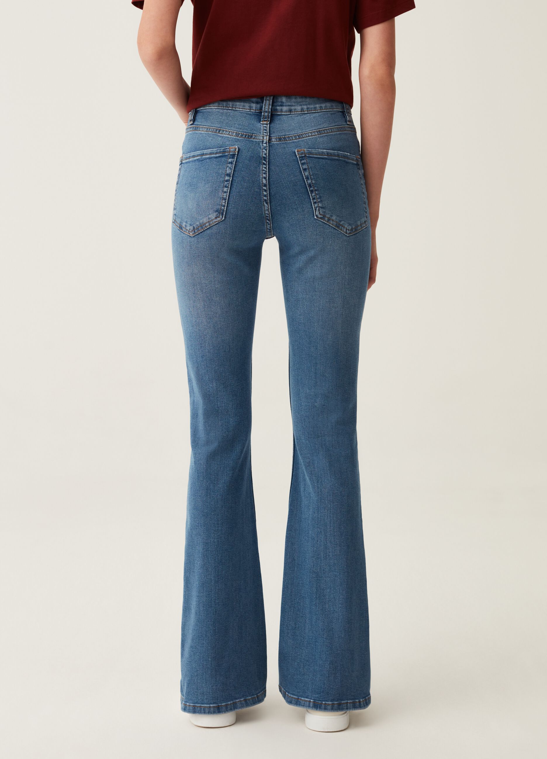 Jeans flare fit stretch_2
