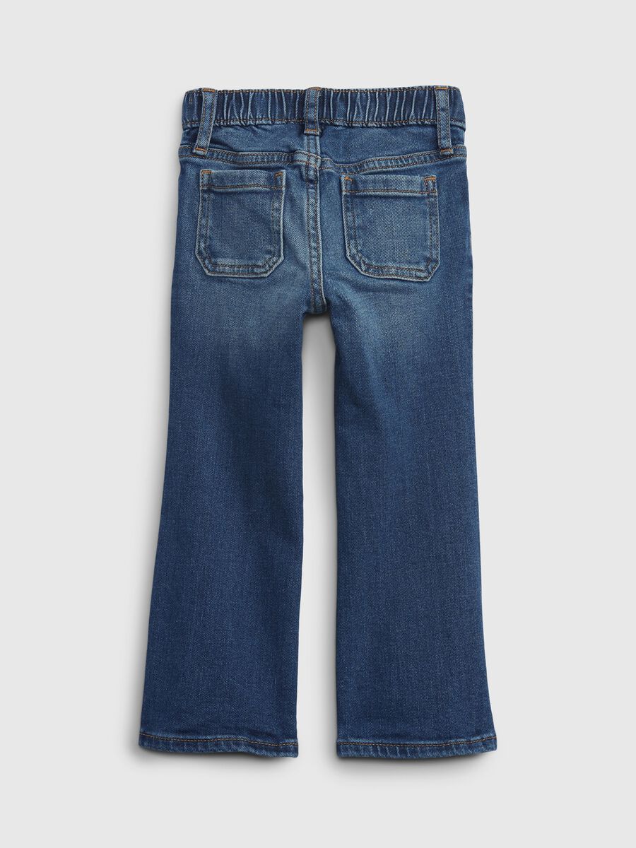 Jeans flare fit con tasche_2