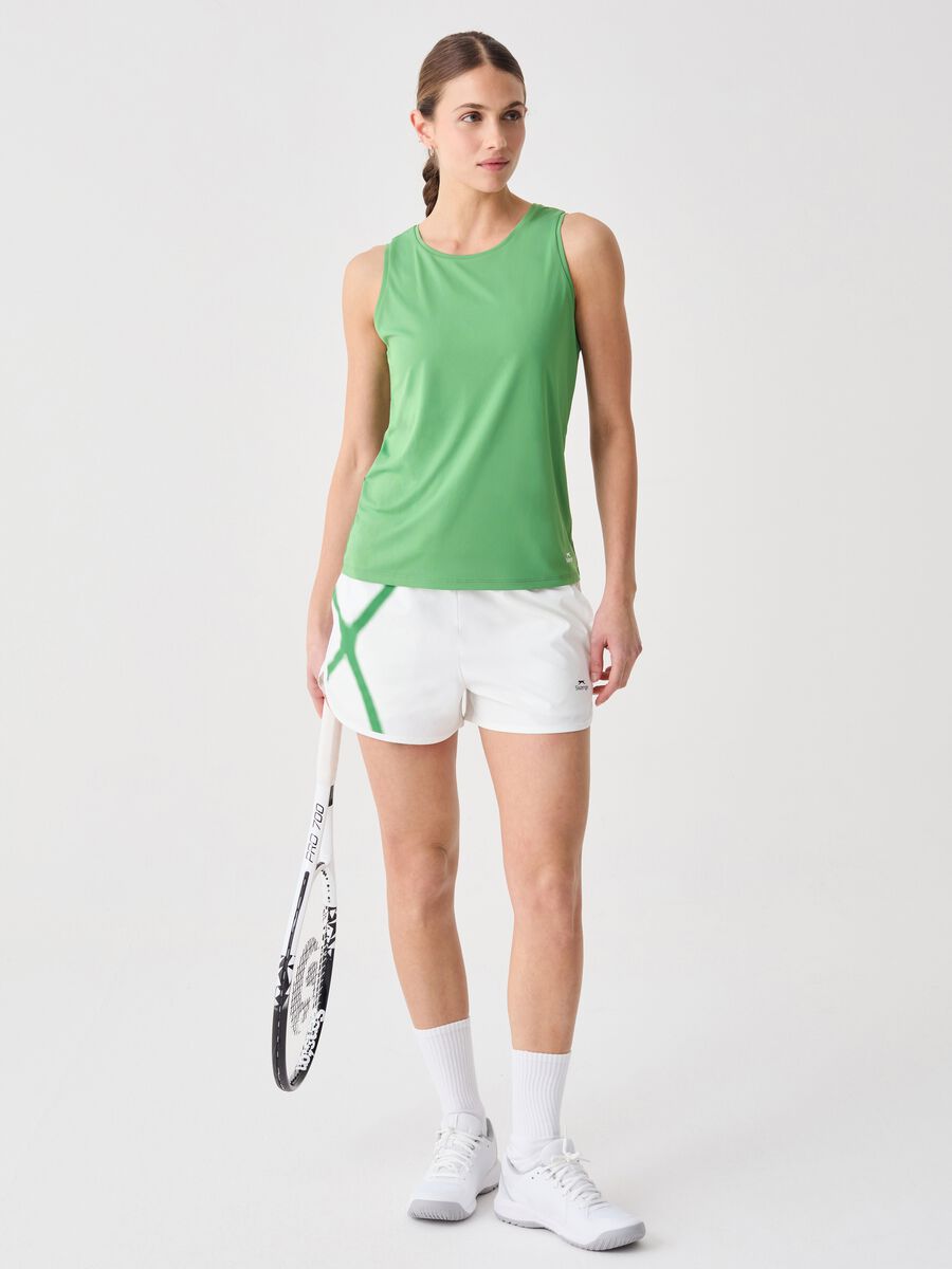 SLAZENGER sports tank top with logo print_1