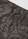 Brown swim shorts with all-over print_1