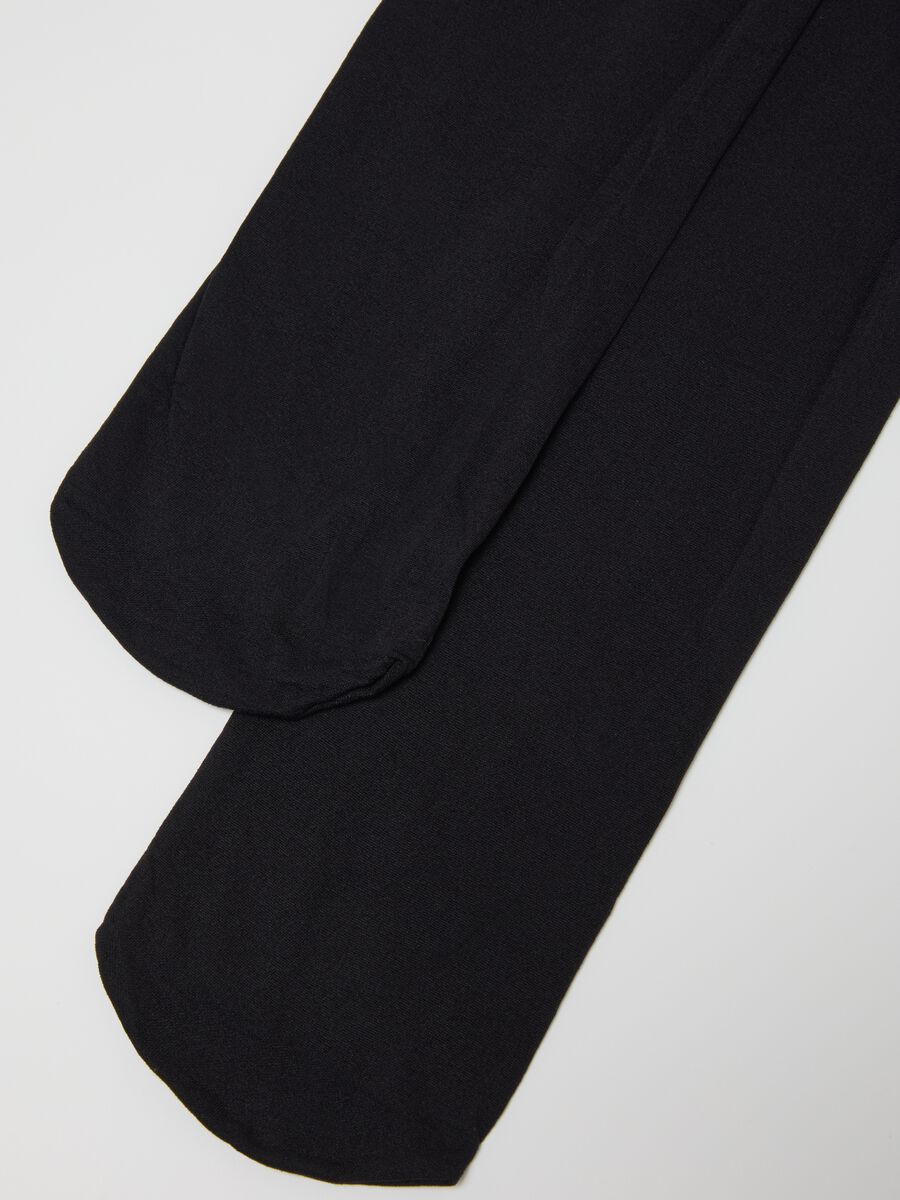 Collant in tessuto elasticizzato neri_2