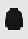 Girls' pure cotton black hoodie_3