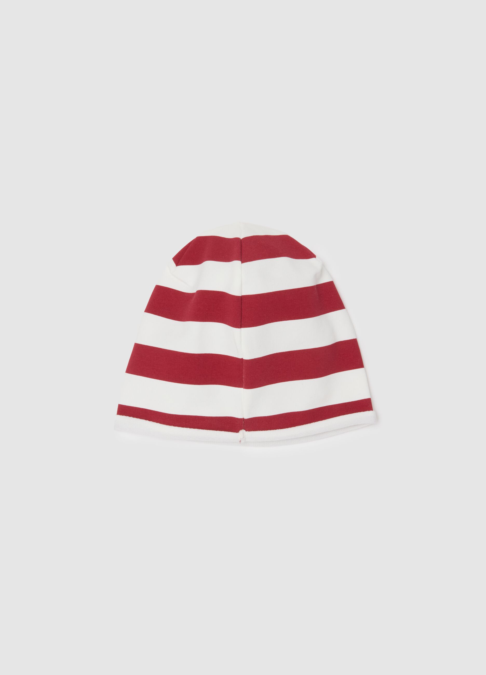 Cappello da neonato in cotone elasticizzato multicolor