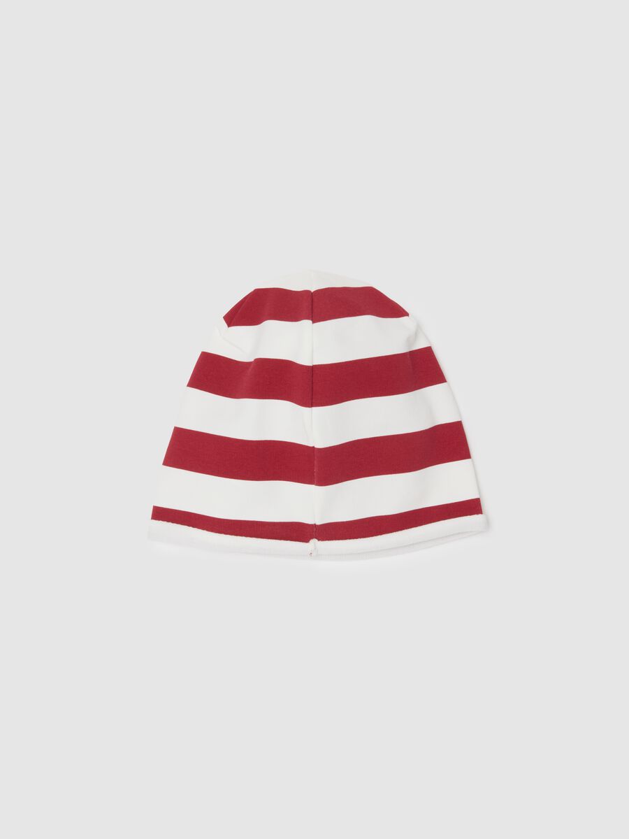 Cappello da neonato in cotone elasticizzato multicolor_1