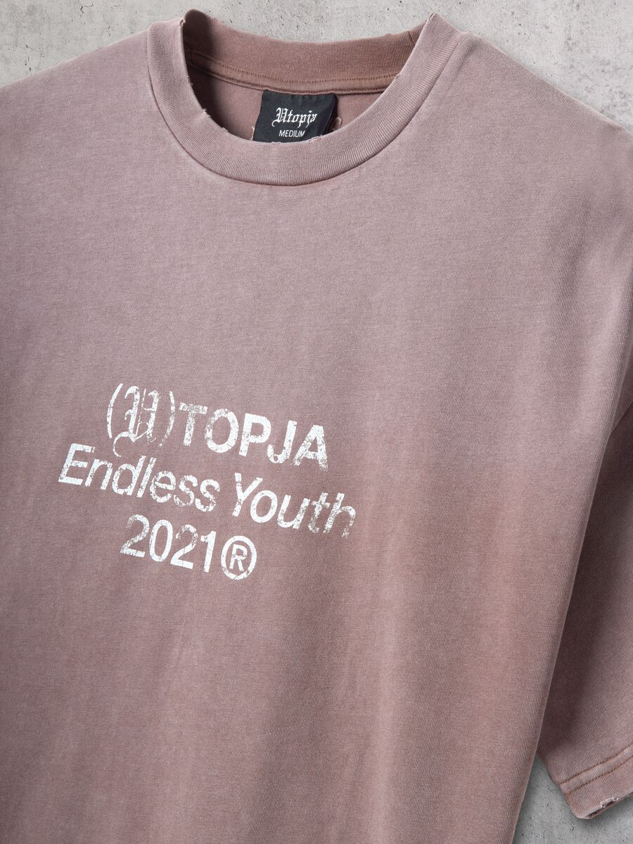 Sunfaded Oversize T-shirt Mocha_7