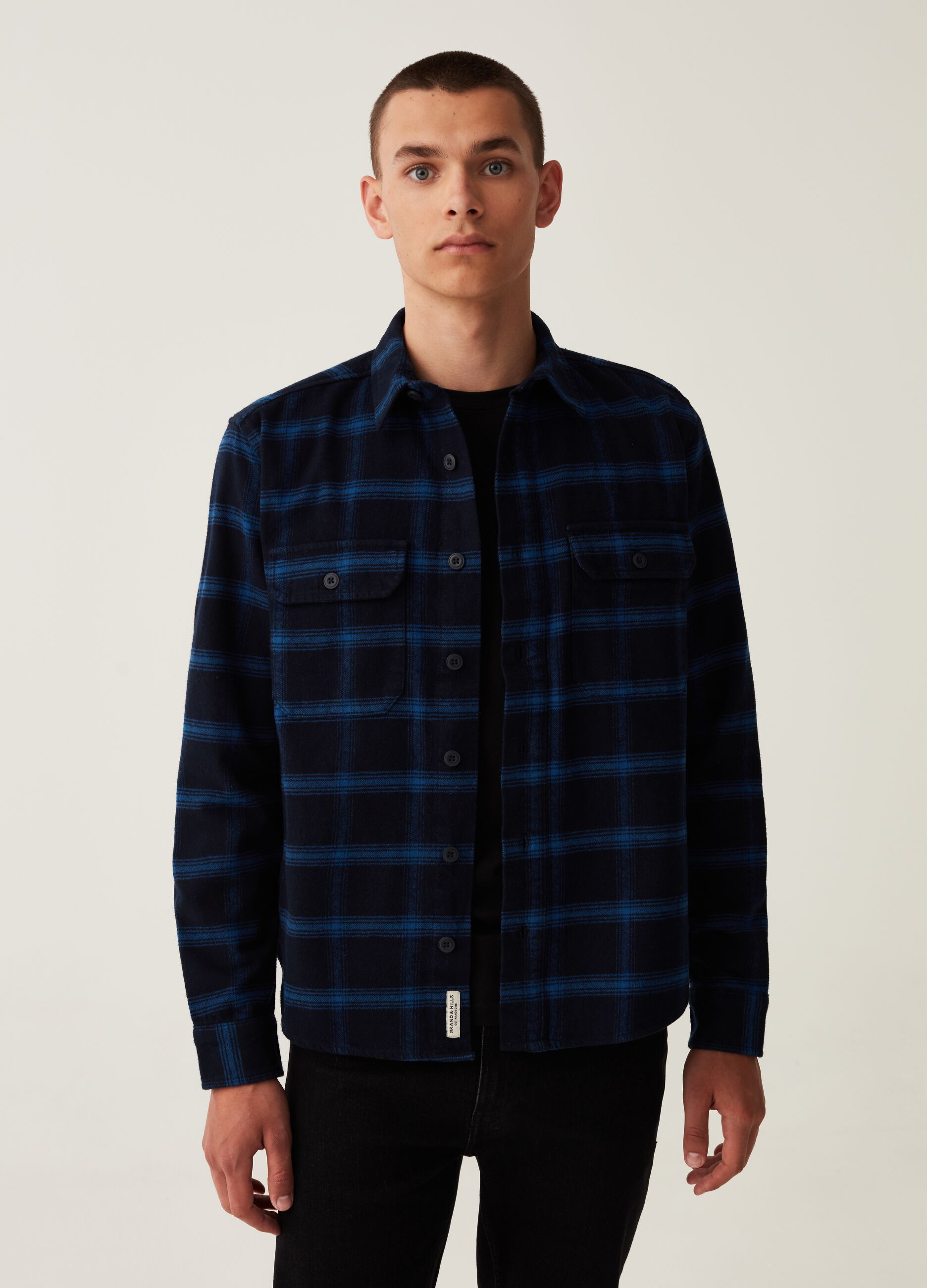 Camicia flanella uomo ovs online
