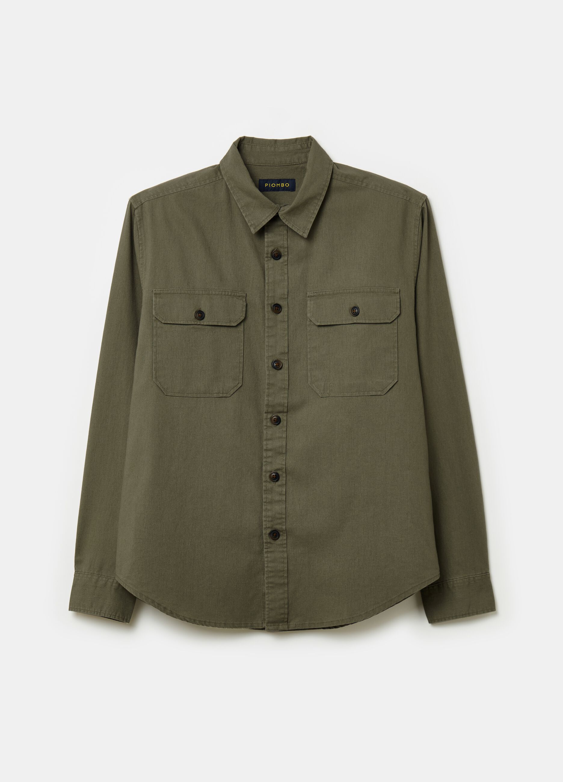 Linen and cotton shacket