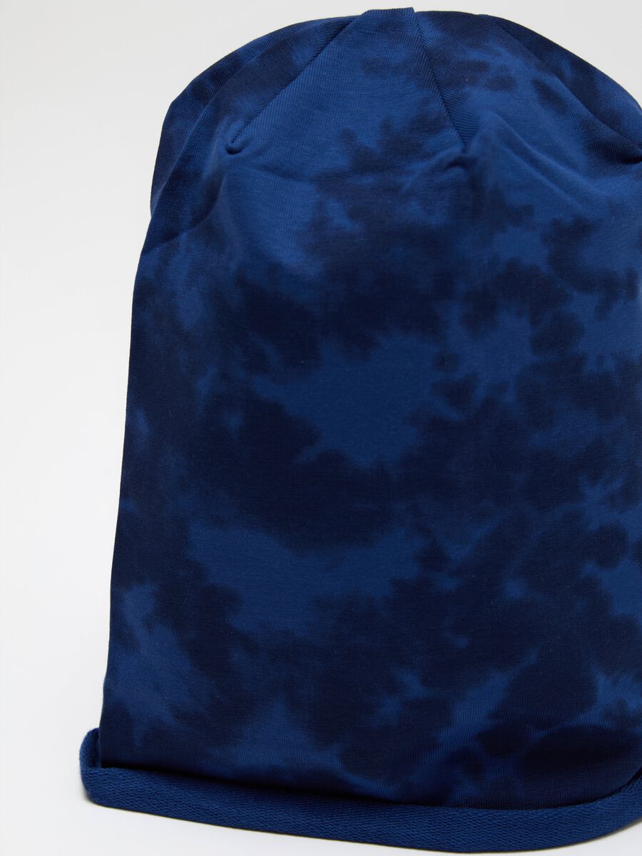 French terry tie-dye hat_2