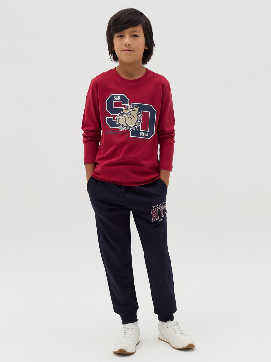 "NYC Athletic Team" joggers with drawstring_1