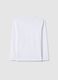 Boys' regular fit pure cotton white T-shirt with print_4