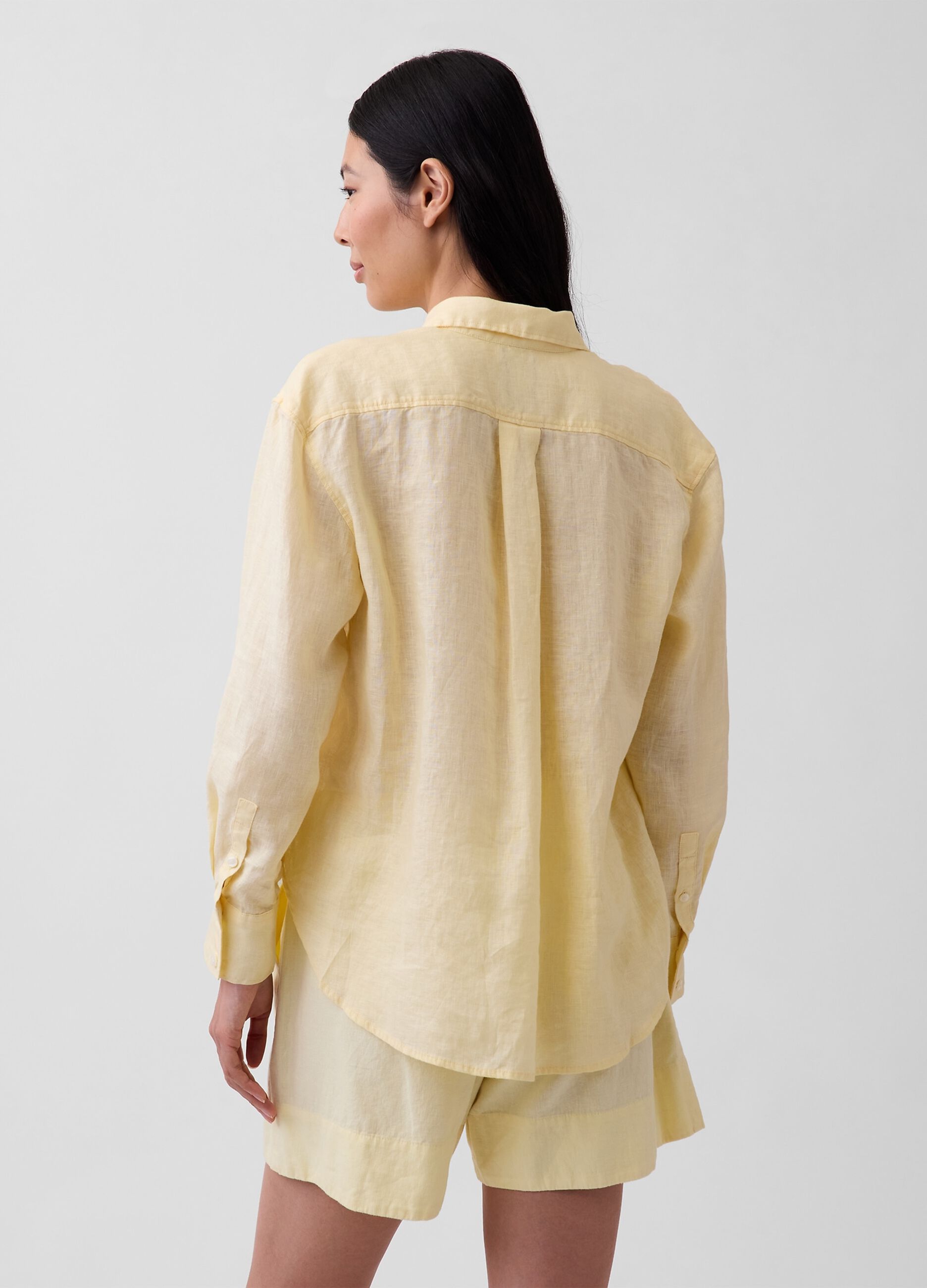 Pure linen shirt