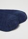Blue Midi Cotton Blend Socks_2