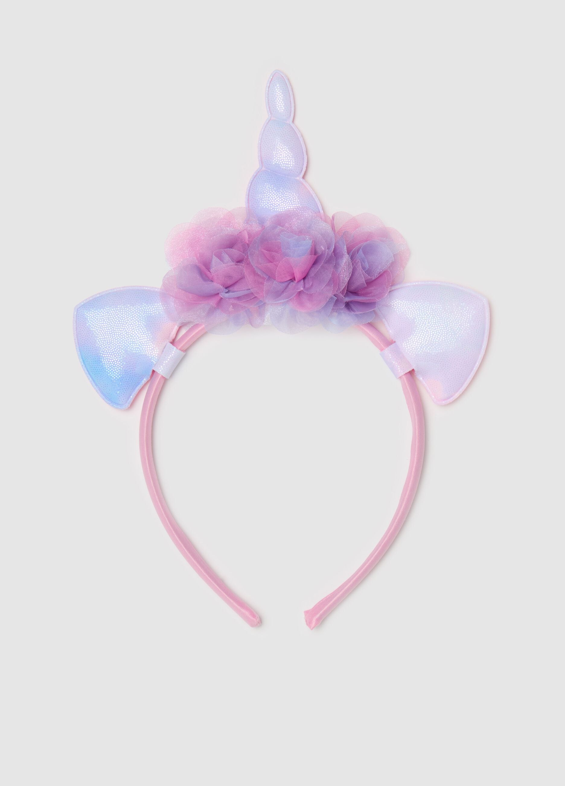Cerchietto con applicazione unicorno