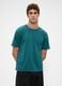 Green Cotton Short Sleeve T-shirt_0
