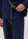 Blue Pure Cotton Regular Fit Pyjamas_3