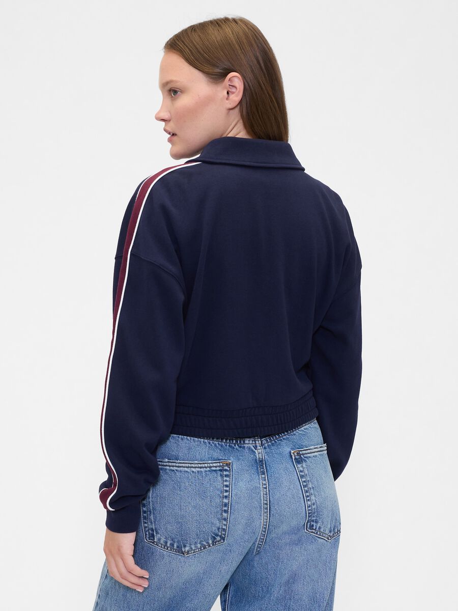 Blue Full Zip Sweatshirt_2