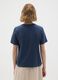 Blue T-shirt in pure Italian cotton regular fit_2