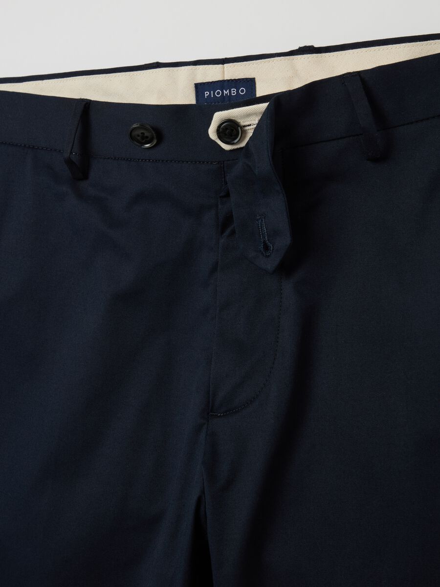 Stretch cotton chino trousers_5