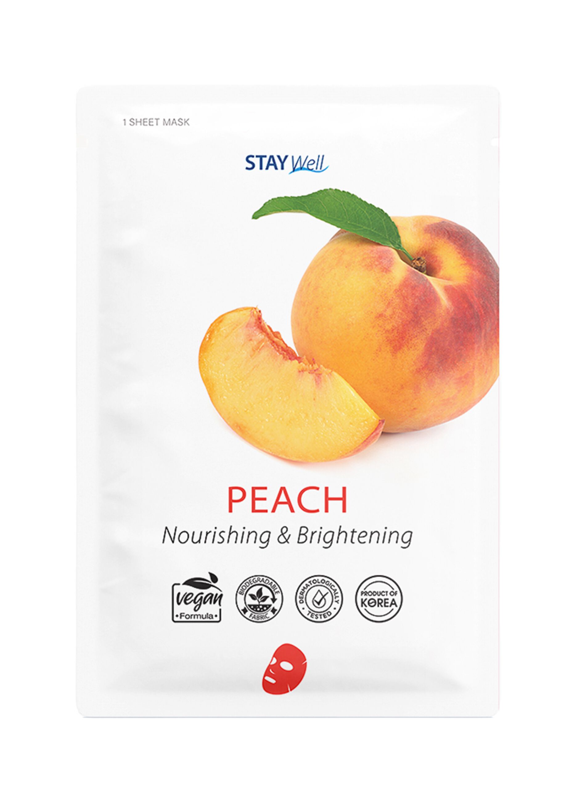 Peach Face Mask