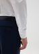 Men's pure cotton white slim fit shirt_3