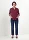 Red polka-dot shirt with classic collar, regular fit_1