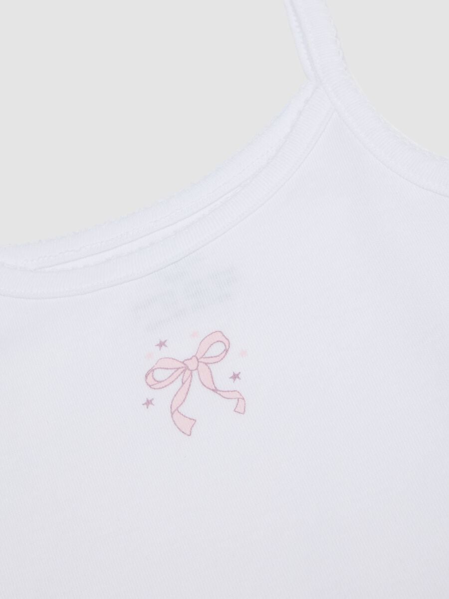 2-pack of white and pink organic cotton vests for girls_3