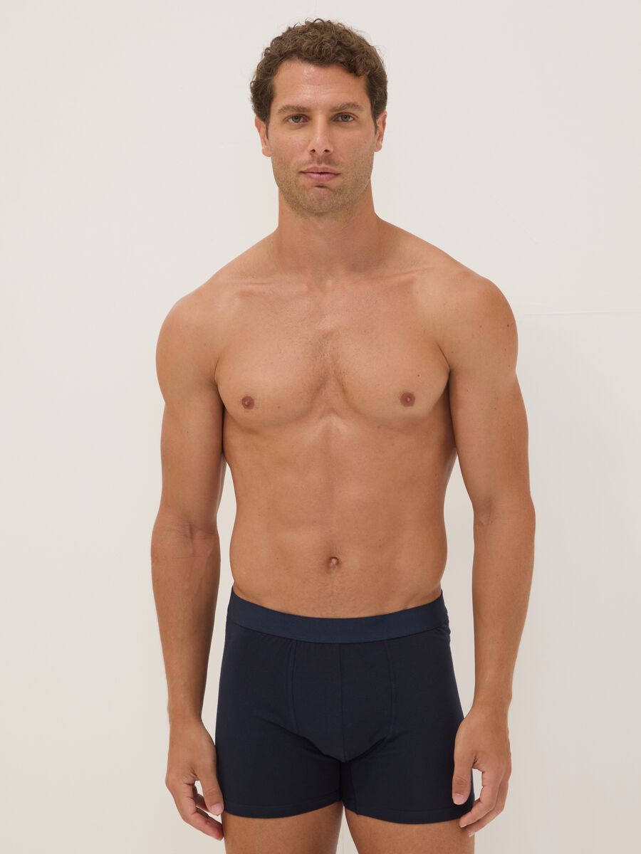 3-pack of blue organic cotton boxer shorts_0