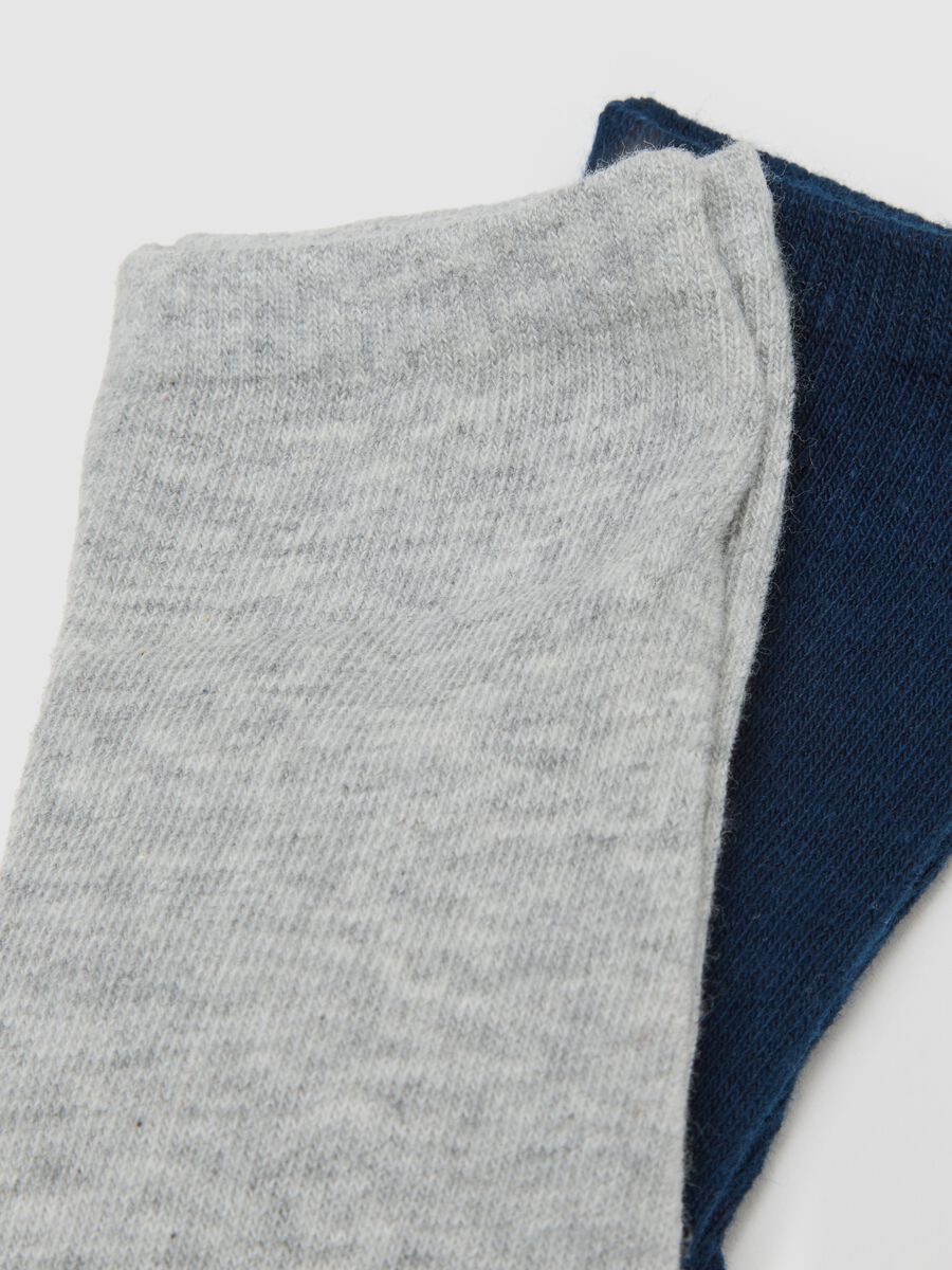 Tripack calze lunghe da bambino in misto cotone multicolor_2