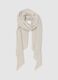 Beige Scarf with Metallic Threads_0