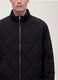 Giacca nera in tessuto elasticizzato con zip_2