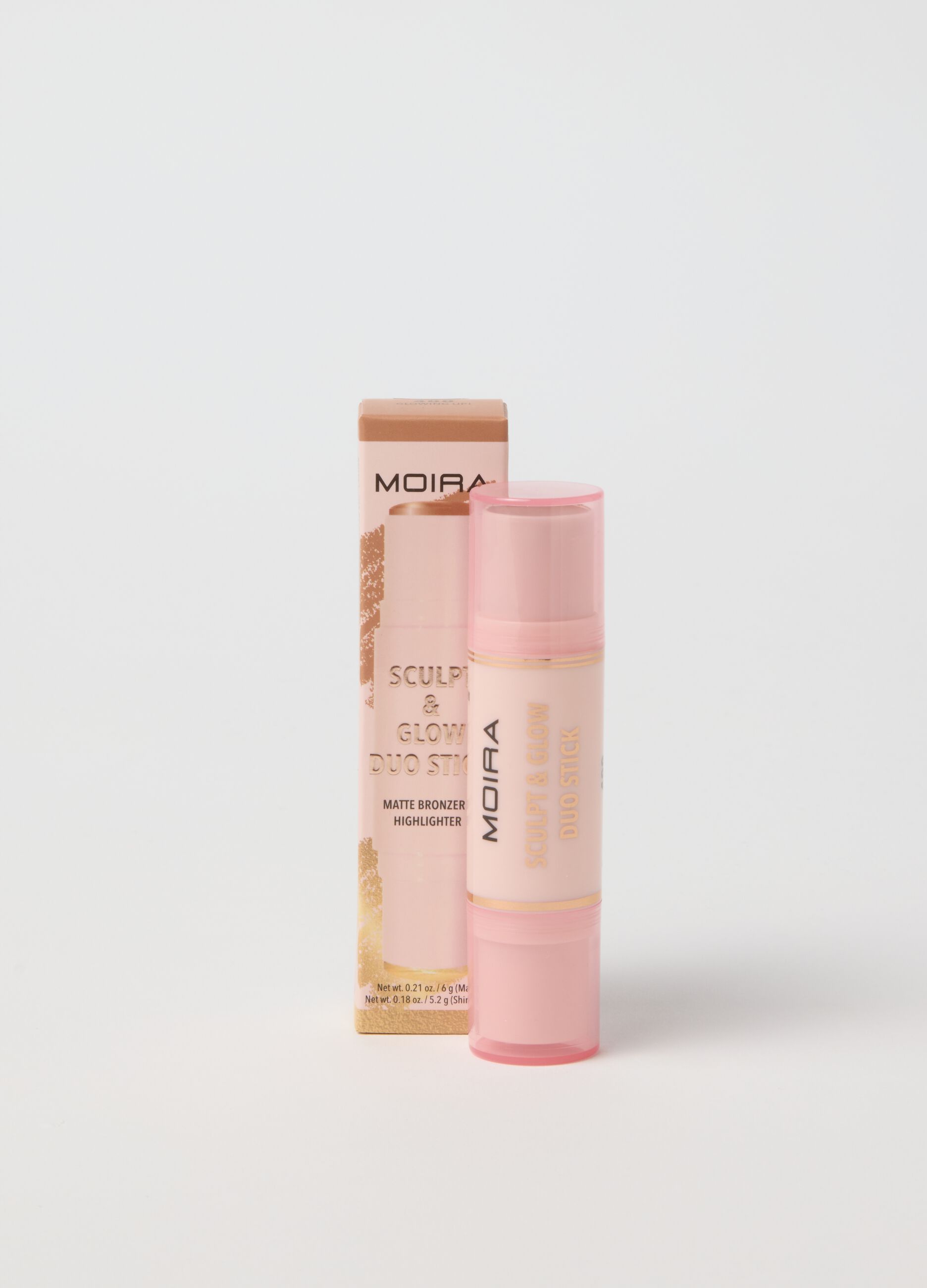MOIRA SCULPT & GLOW DUO STICK 400 GLOWING UP! - Korean make-up