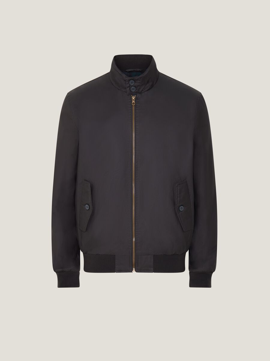 Bomber in cotone a collo alto_3