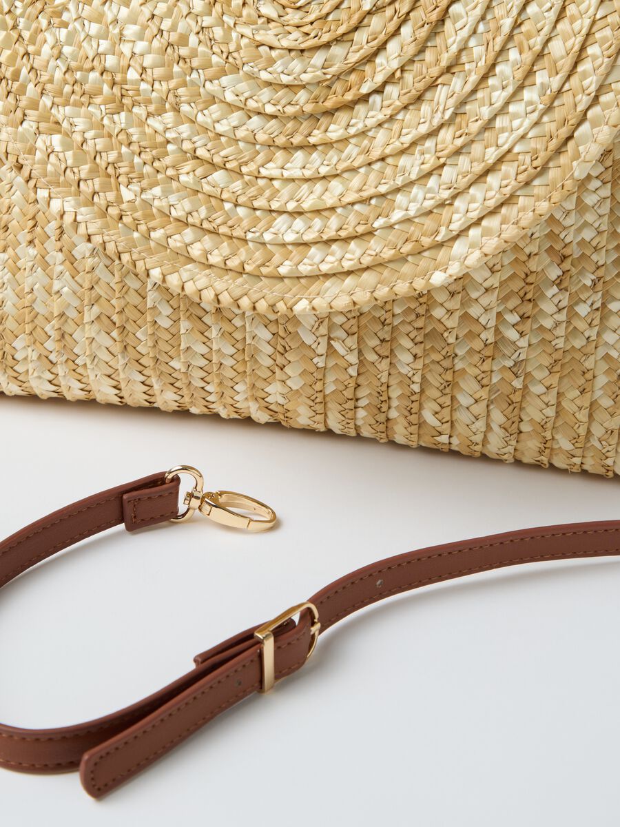 Rectangular bag in woven straw_2