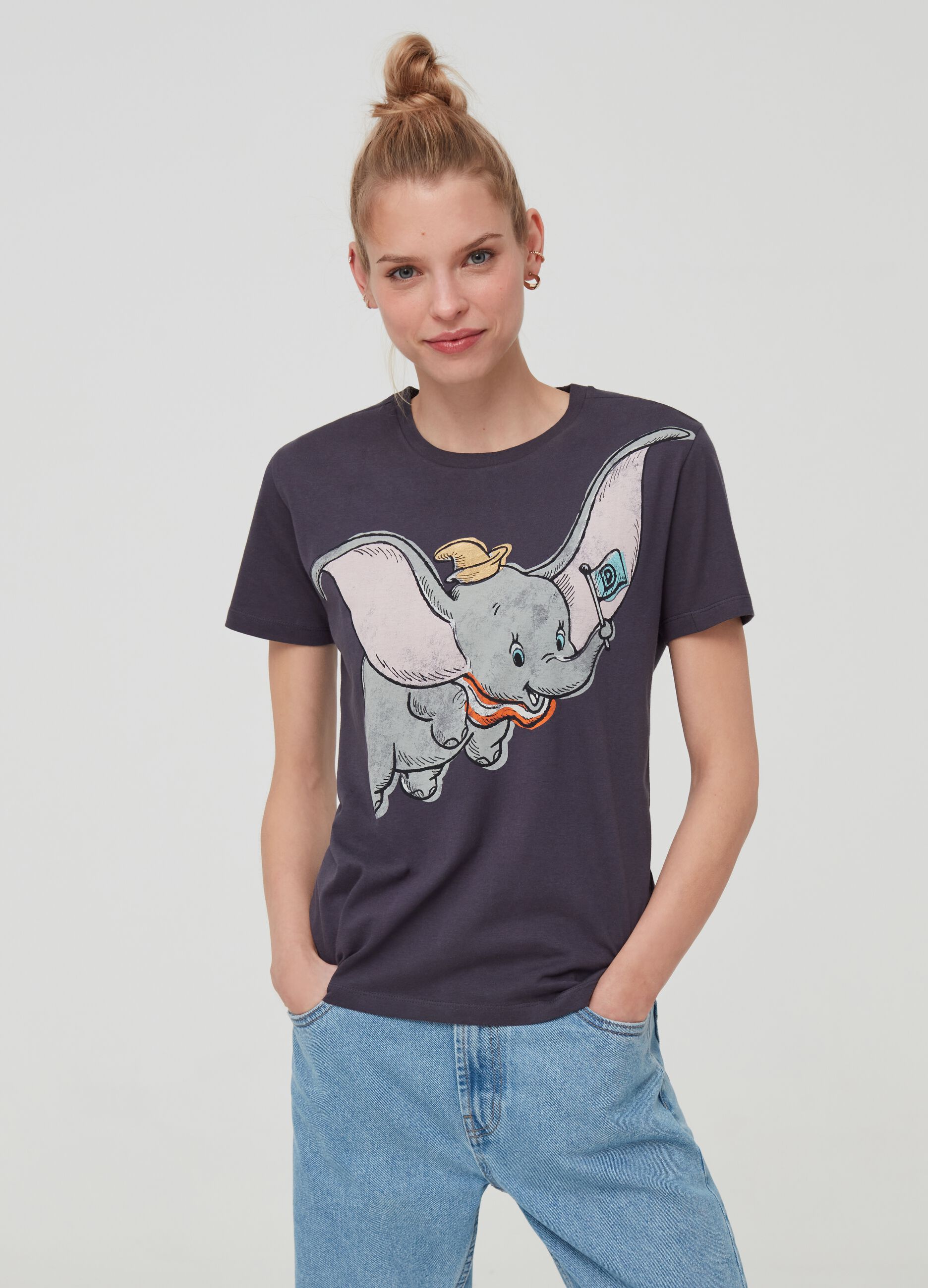 T-shirt girocollo Disney Dumbo 