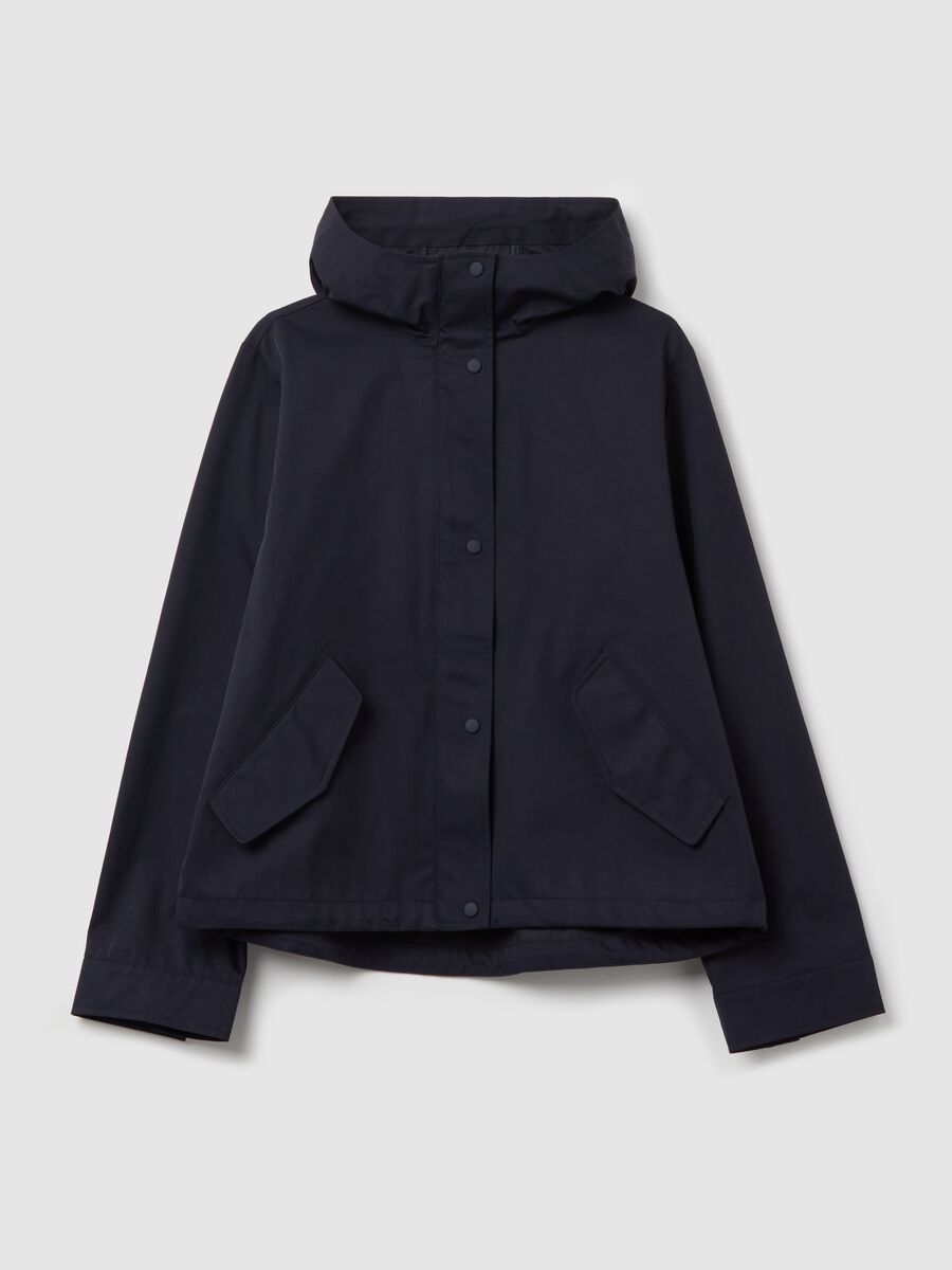 Short jacket with hood_4