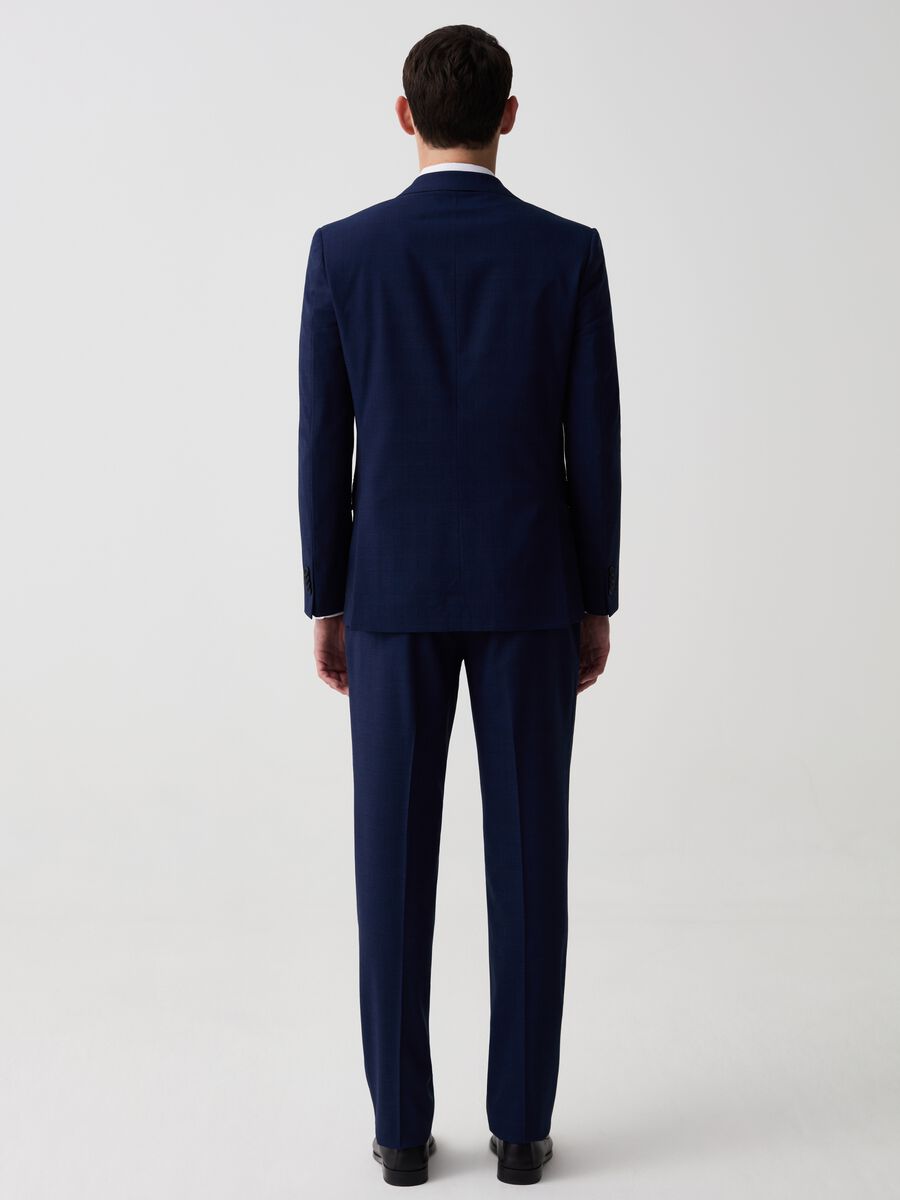 Regular-fit suit with Prince-of-Wales design_2