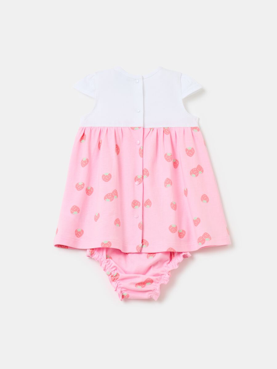 Organic cotton dress and French knickers set_1